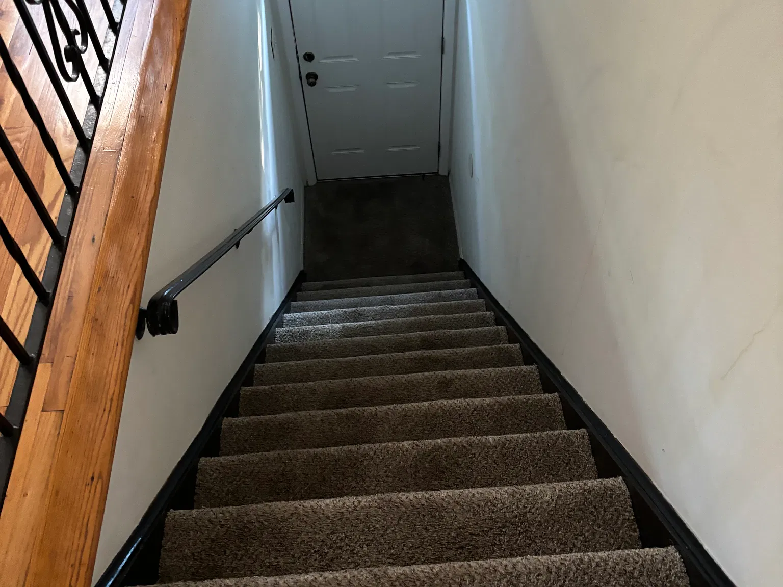 Step leading up to apartment