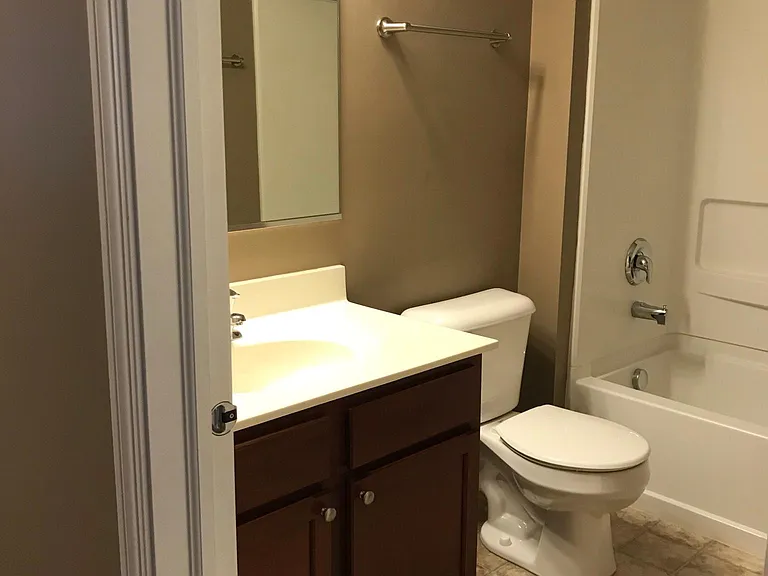 Upstairs hall bathroom