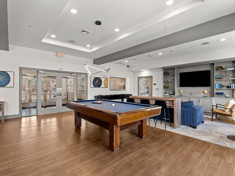 Enjoy flexible community living in the club lounge