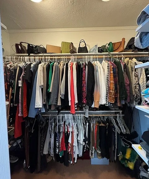 Bedroom 3 - Large walk in closet!
