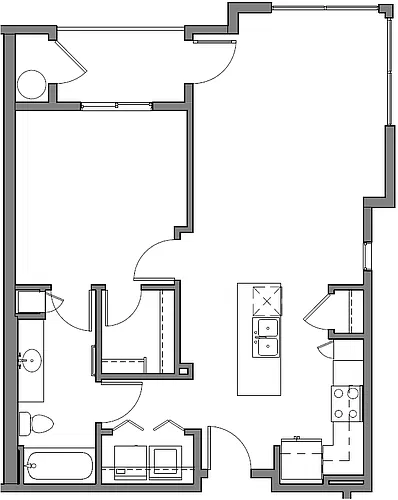 Floor plan Reavis