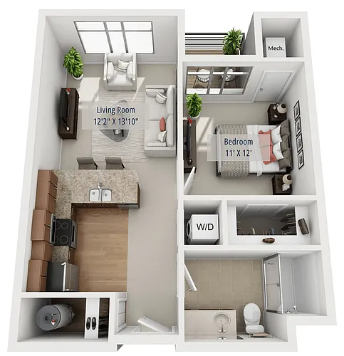 Floor plan 1A