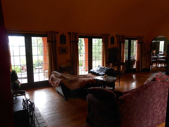french doors open to view