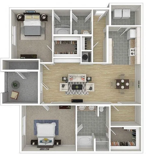 Floor plan 2 Deluxe