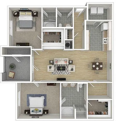 Floor plan 2 Deluxe