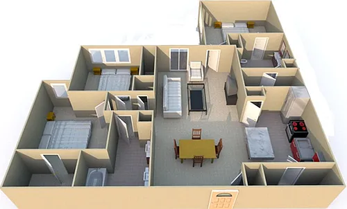 Floor plan West Over