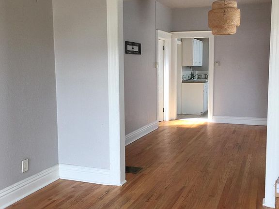 Front room to back of duplex