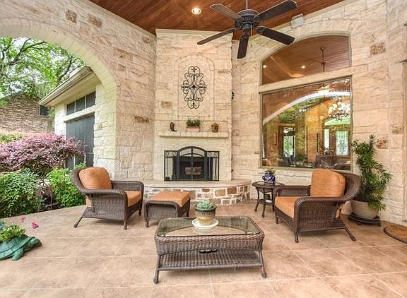 Back patio