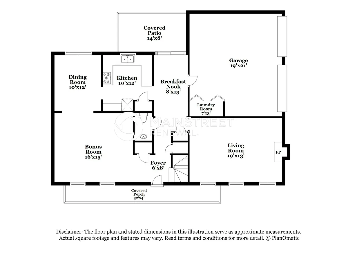 Floor Plan - 103 Parkview Dr