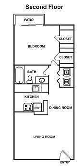 Floor plan The Abberly 2nd Floor