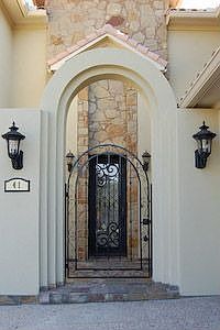 Entrance to the unique Courtyard