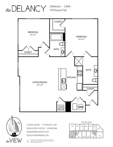 Floor plan DELANCY