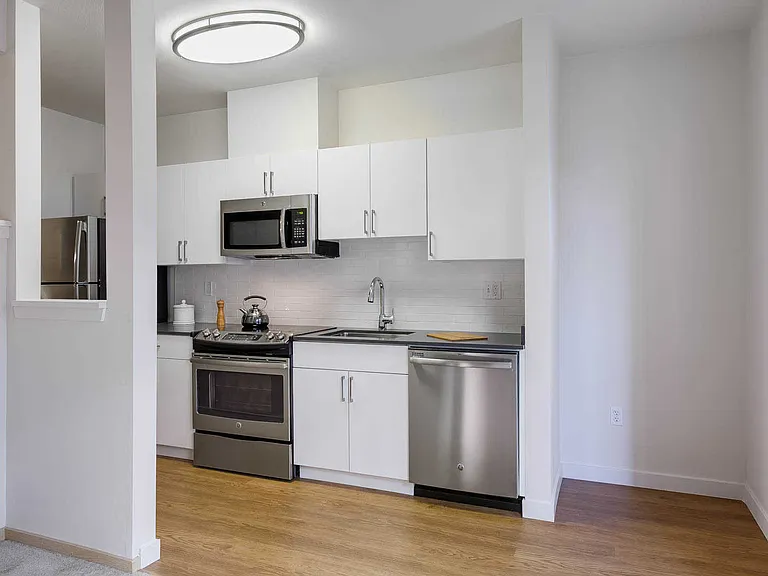 Kitchen with Stainless Steel Appliances