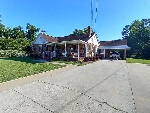 Large concrete parking lot
