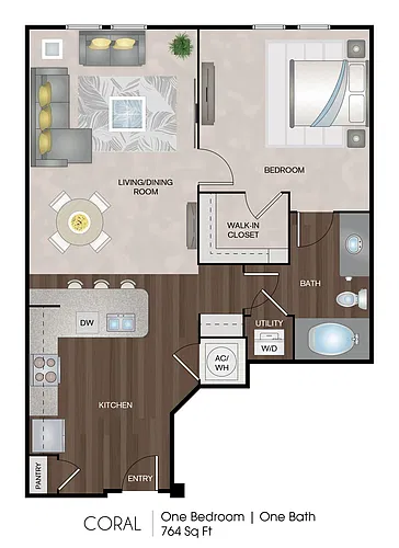 Floor plan Coral
