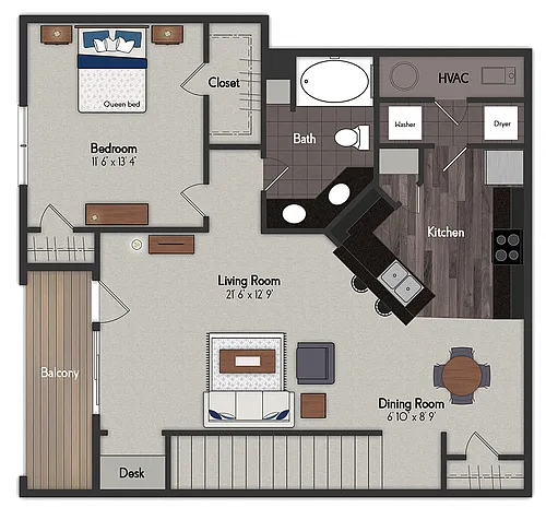 Floor plan Wingate