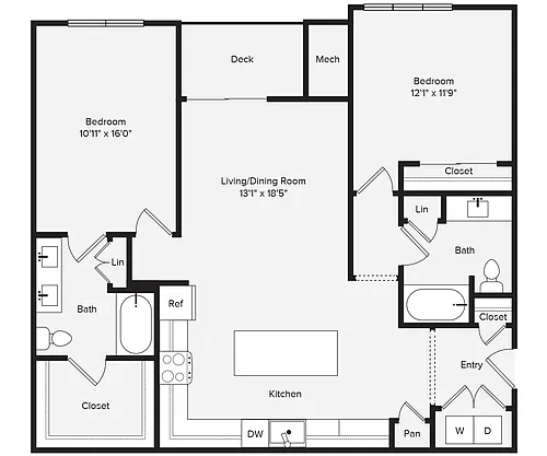 Floor plan B3-1237