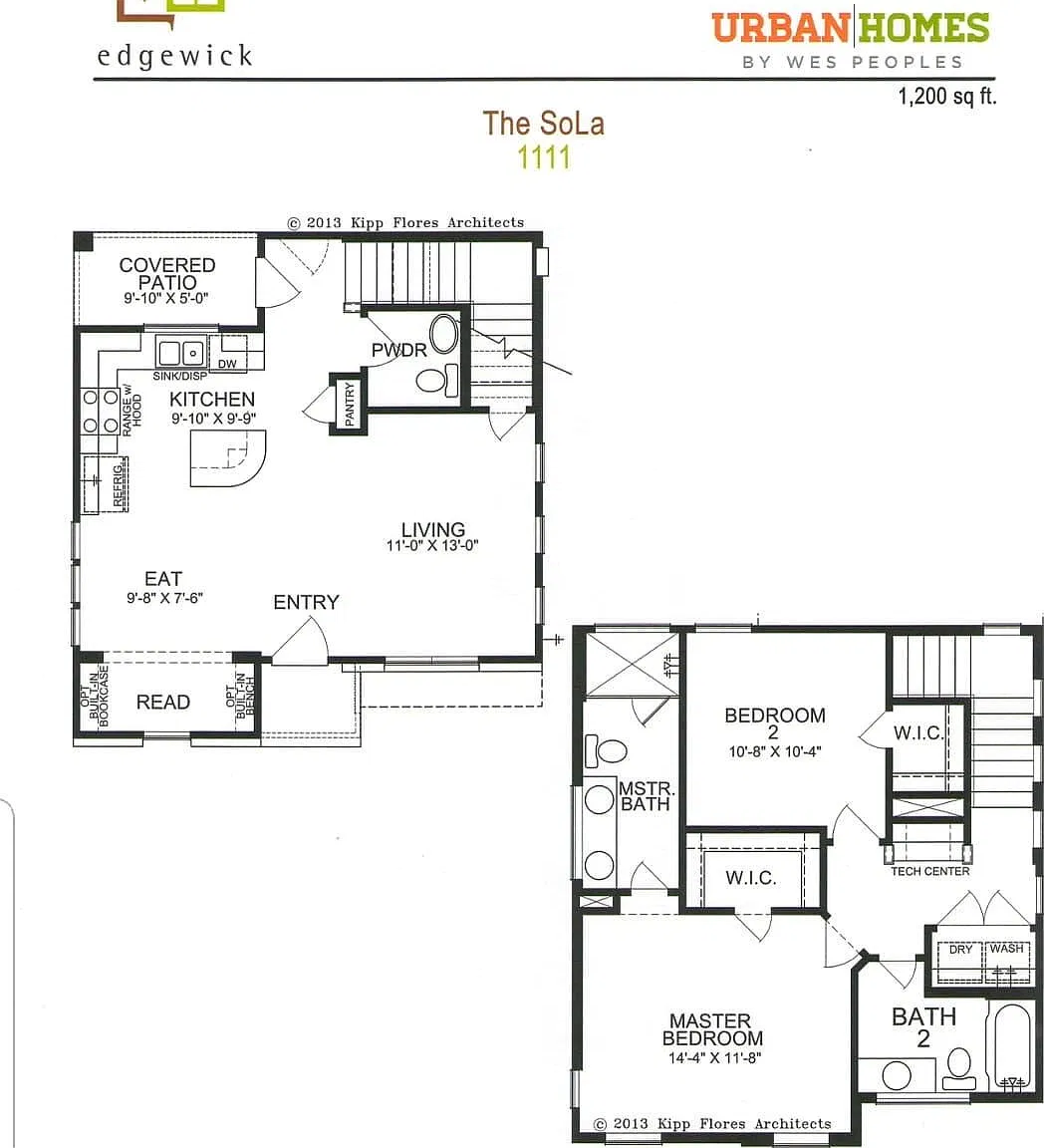 2 bed, 2.5 bath, 1220 sqft, $2,200 — Photo 2