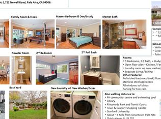 1722 Newell Rd, Palo Alto, CA 94303