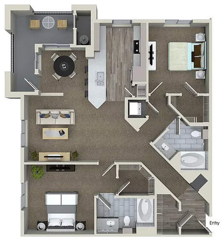 Floor plan B6