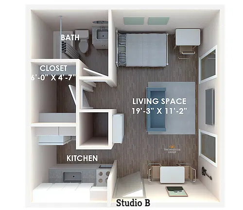 Floor plan Furnished