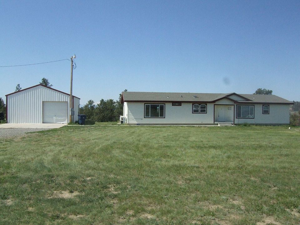 House and garage front view