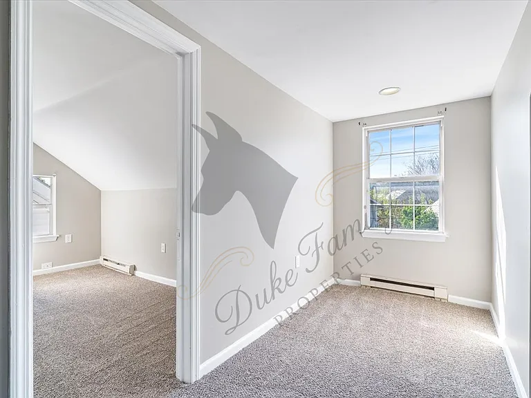 Bedroom (left) and dinning room (right)