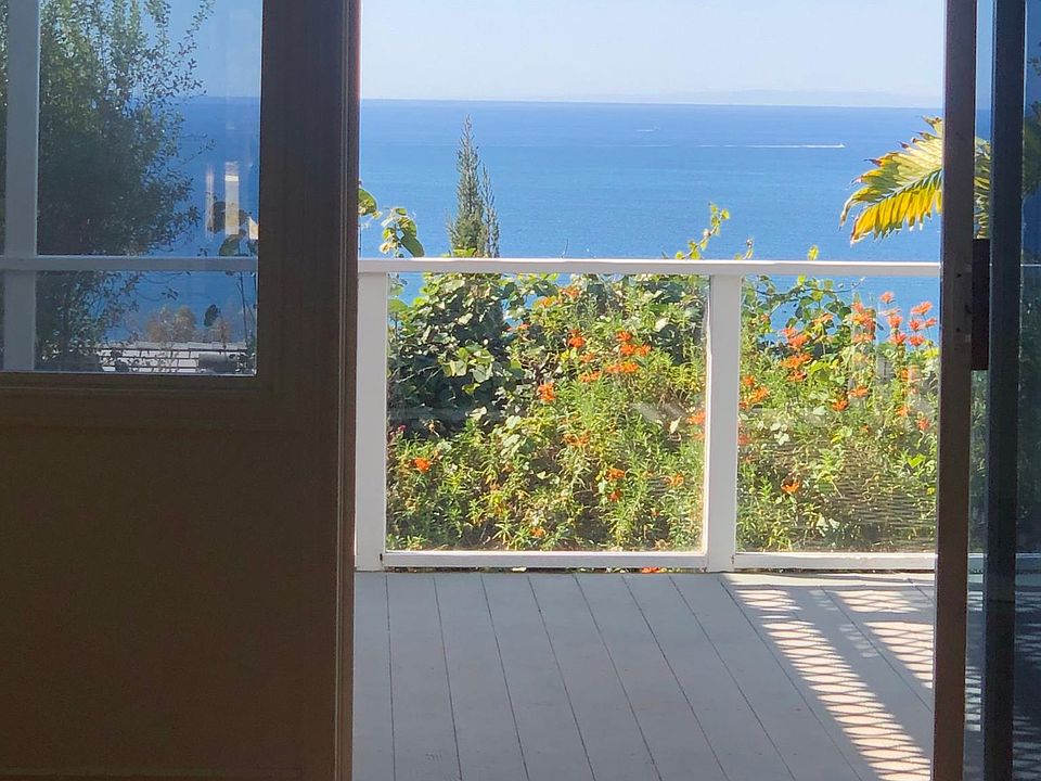 Beautiful Catalina Island views from this ocean view property with an oversized deck