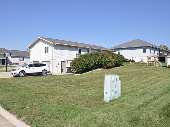 Large corner lot with deck