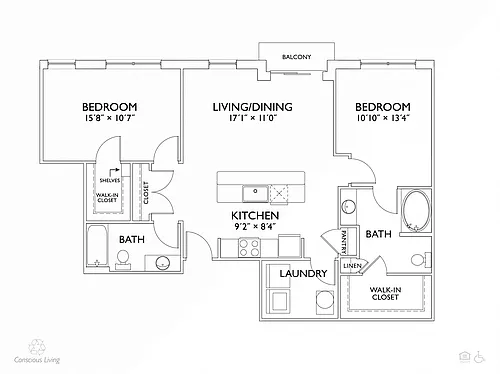 Floor plan B3