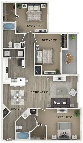 Floor plan C1