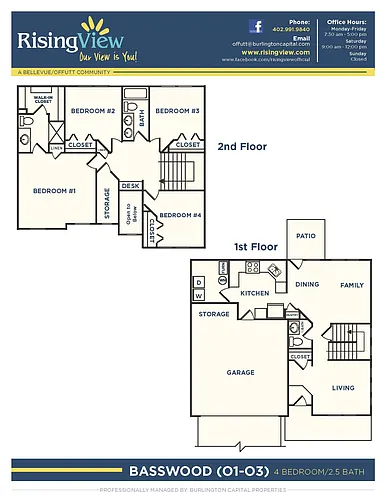 Floor plan Basswood