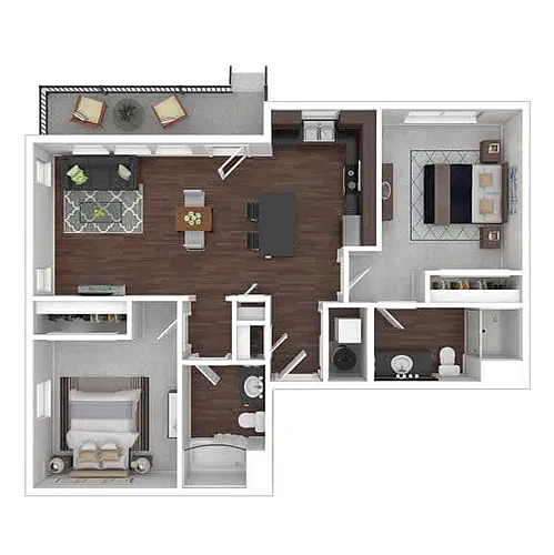 Floor plan Keystone