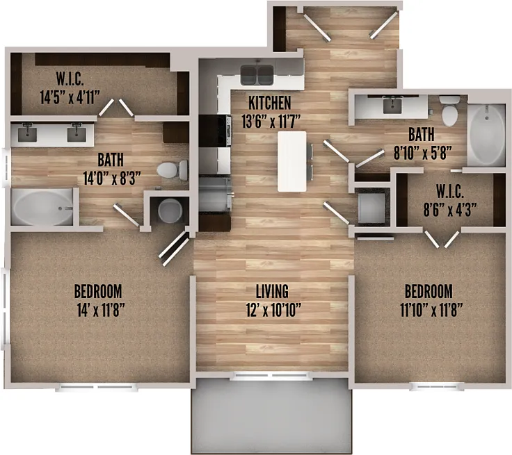 Floor plan B4