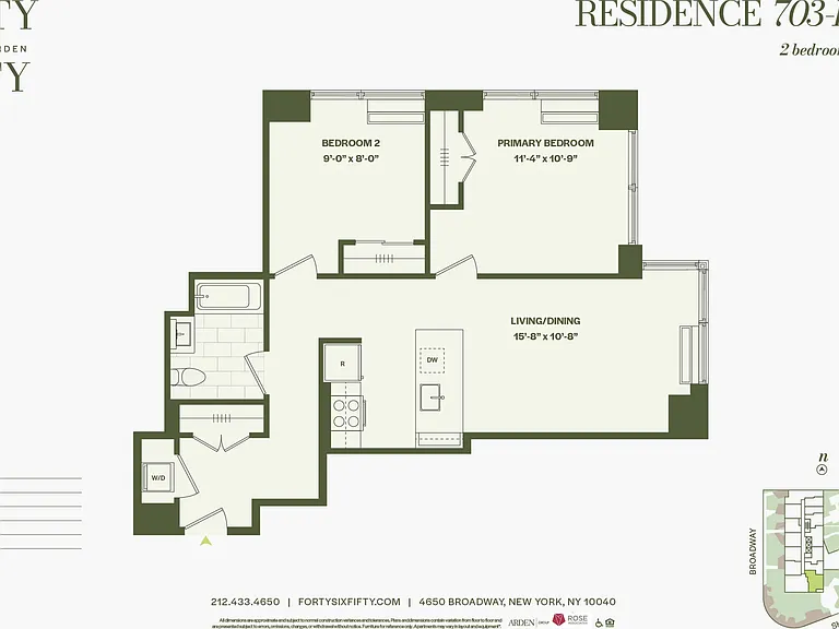 4650 Broadway #1603 — Photo 2