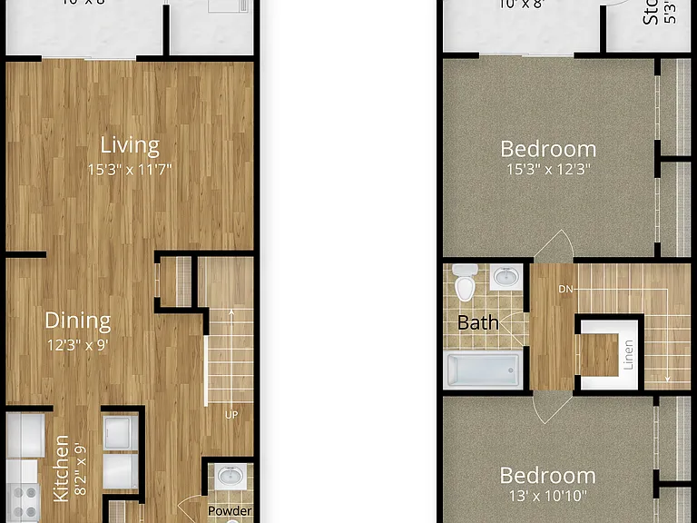 Mystic Point Two Bedroom Townhome Mystic Point Two Bedroom Townhome