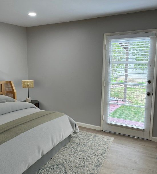 Bedroom -- staged