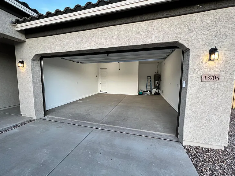 Large garage