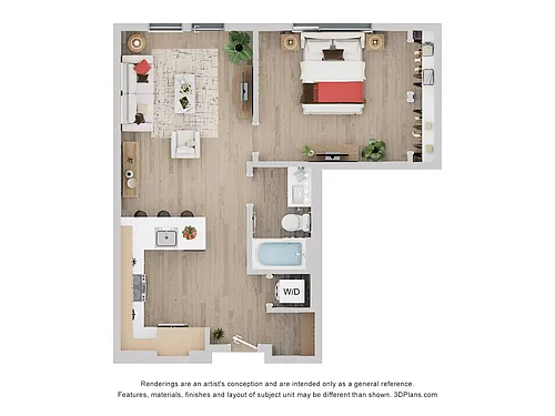 Floor plan 1E