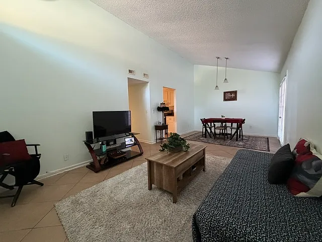 living room to dining room