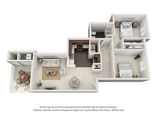 Floor plan The Manistee