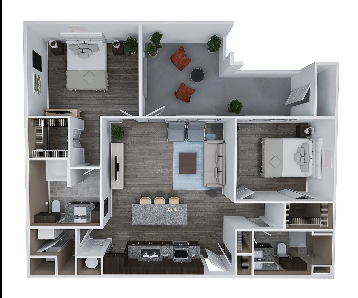 Floor plan E1