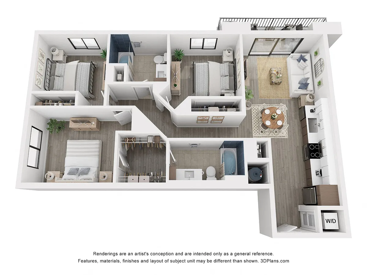 Floor plan C1