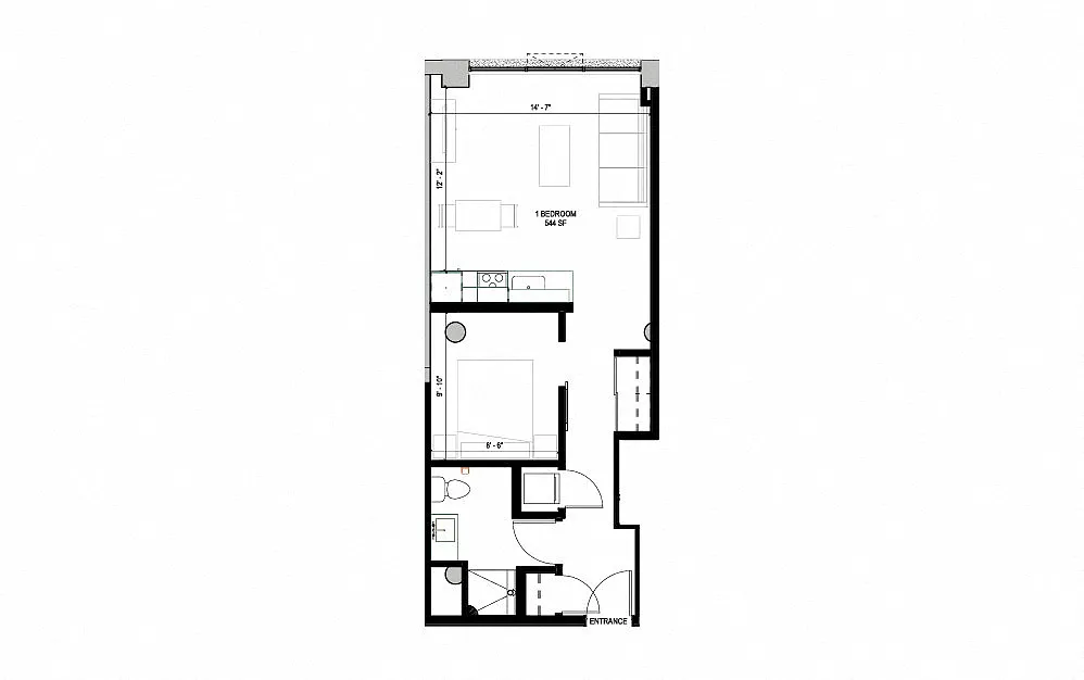 Floor plan B8