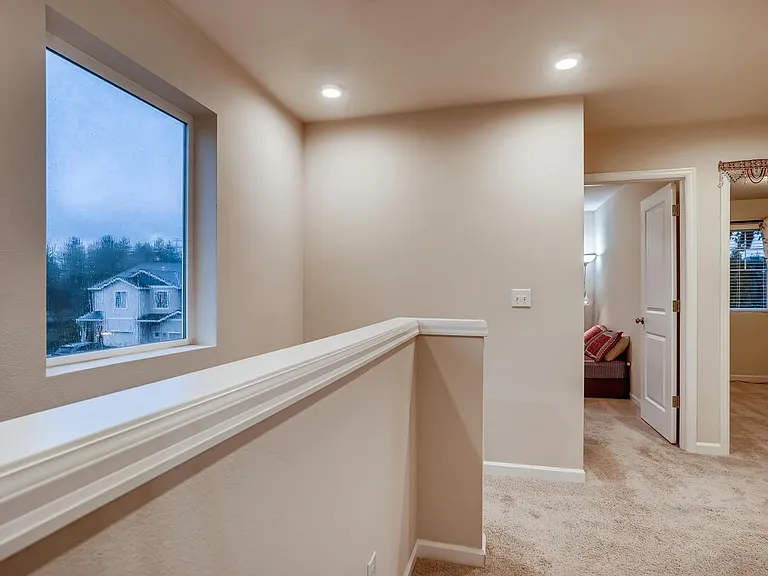 upstairs hallway