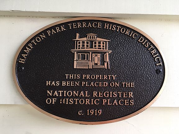 Historic District Plaque