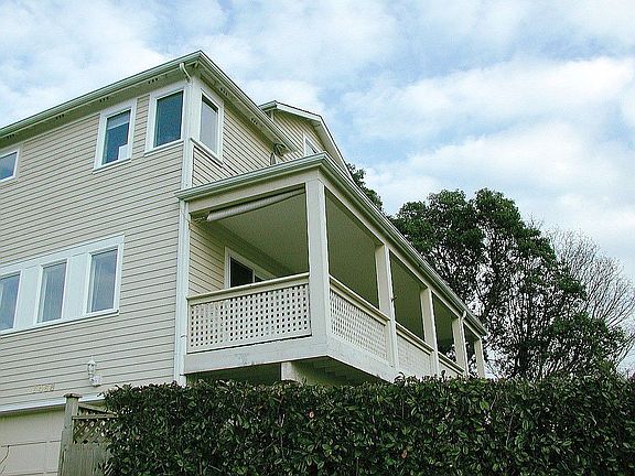 View of southern deck