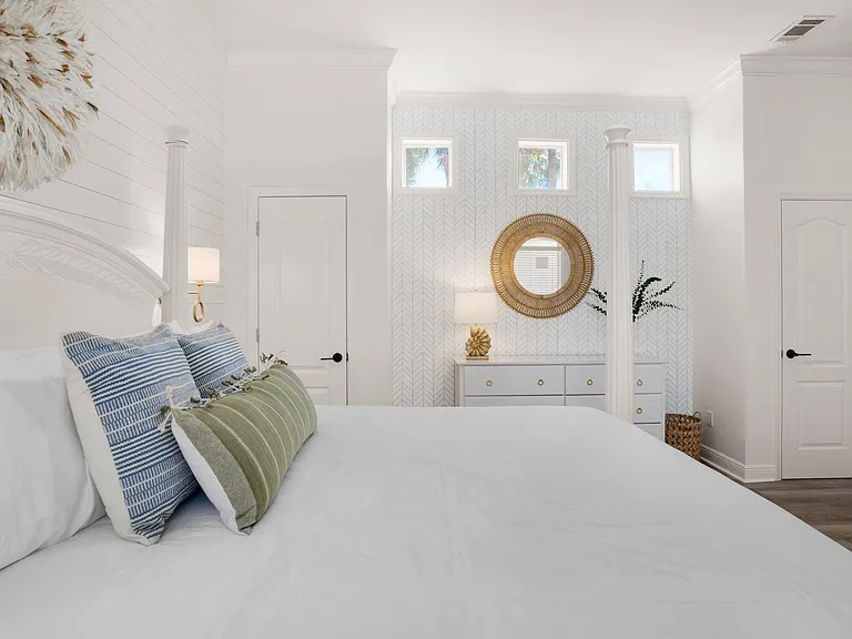 King bedroom on main level