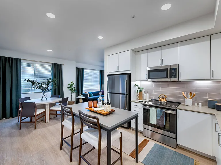 Studio, One-, Two- & Three-Bedroom Floor Plans