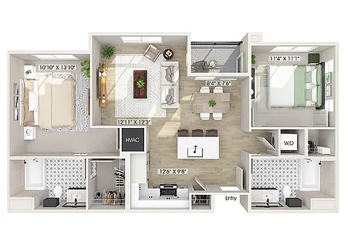 Floor plan B1 - MARIPOSA
